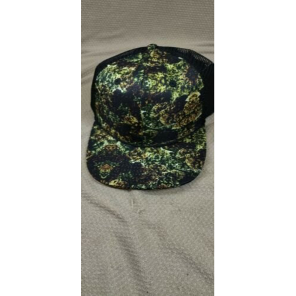 No Bad Ideas Camo Hat With Stash Pocket And Snap Back